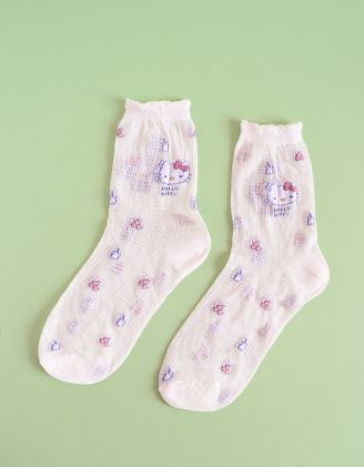 Шкарпетки з зображенням Кітті | 254100-88-XX - A-SHOP
