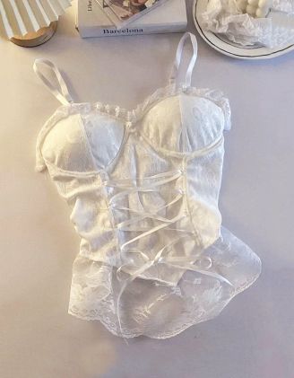 Топ з мереживом | 266175-01-02 - A-SHOP