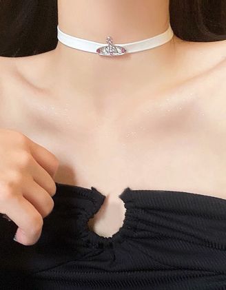 Чокер на шию з Сатурном | 259687-01-XX - A-SHOP