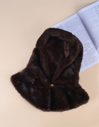 Капор з хутра | 264572-12-XX - A-SHOP