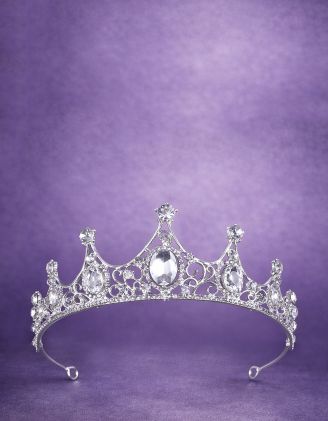 Діадема декорована кристалами | 265985-05-XX - A-SHOP