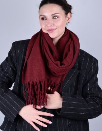 Палантин на шию з китицями | 264321-27-XX - A-SHOP