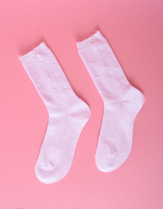 Шкарпетки рвані з вирізами | 254062-01-XX - A-SHOP