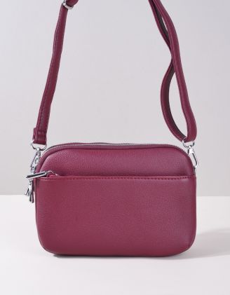 Сумка на довгому ремінці з трьома відділами | 256528-27-XX - A-SHOP