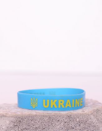 Браслет на руку з написом UKRAINE | 254775-18-XX - A-SHOP