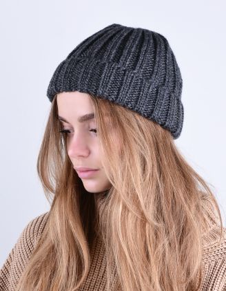 Шапка біні у рубчик | 264836-28-XX - A-SHOP