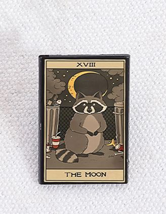 Брошка з зображенням єнота | 266158-11-XX - A-SHOP