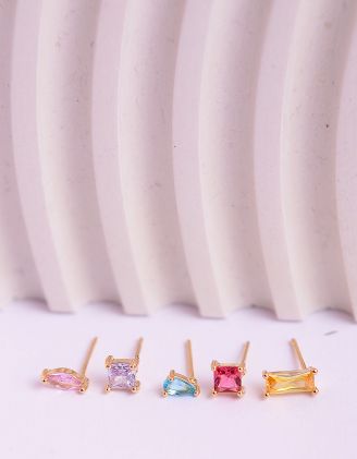 Сережки пусети у наборі | 253814-21-XX - A-SHOP