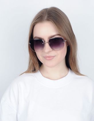 Окуляри сонцезахисні з фурнітурою на дужках | 254569-28-XX - A-SHOP