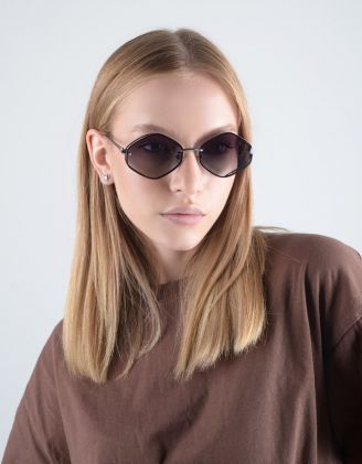 Окуляри сонцезахисні з фігурними лінзами | 241374-28-XX - A-SHOP