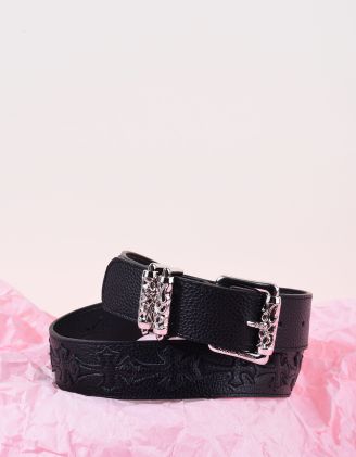 Ремінь з хрестами | 263148-07-XX - A-SHOP