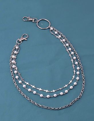 Ланцюжок на пояс з перлинами та хрестами | 265573-05-XX - A-SHOP