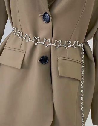 Ланцюжок на пояс з зірками | 265574-05-XX - A-SHOP