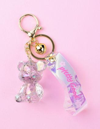 Брелок голографічний у вигляді ведмедика | 257374-28-XX - A-SHOP