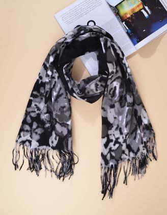 Палантин з квітковим принтом | 265373-02-XX - A-SHOP