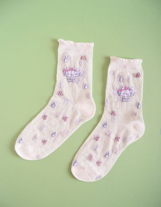 Шкарпетки з зображенням Кітті | 254100-14-XX - A-SHOP