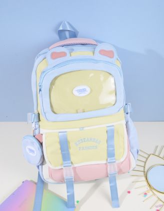 Рюкзак для міста з вушками та монетницею | 263874-18-XX - A-SHOP