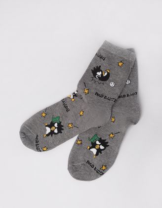 Шкарпетки із принтом | 250236-11-XX - A-SHOP