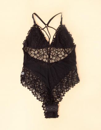 Боді з мережива | 250068-02-03 - A-SHOP