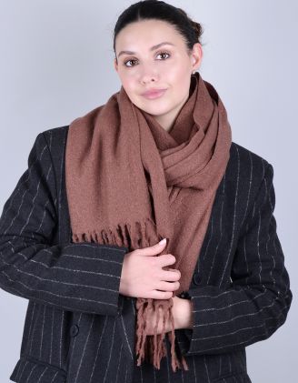 Палантин на шию з китицями | 264321-12-XX - A-SHOP