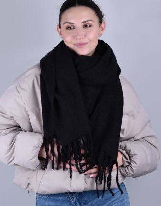 Палантин на шию з китицями | 264321-02-XX - A-SHOP