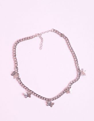 Підвіска на шию  із ланцюжка з метеликами | 254453-05-XX - A-SHOP