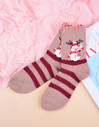 Шкарпетки з різдвяним персонажем | 265519-22-XX - A-SHOP