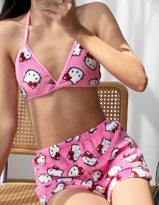 Піжама з принтом Кітті | 260926-14-02 - A-SHOP