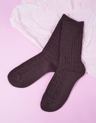 Шкарпетки з зображенням коси | 263696-33-XX - A-SHOP