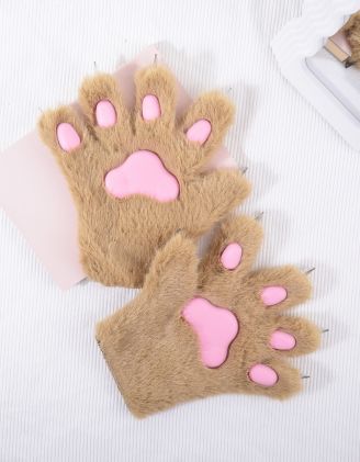 Рукавички хутряні у вигляді лапки з кігтями | 263637-22-XX - A-SHOP