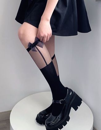 Гольфи з бантом | 255282-02-XX - A-SHOP