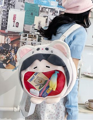 Рюкзак хутряний у вигляді персонажа аніме | 262599-01-XX - A-SHOP