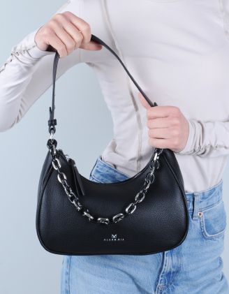 Сумка через плече з ланцюжком | 255273-02-XX - A-SHOP