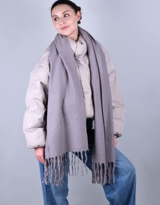 Палантин на шию з китицями | 264321-11-XX - A-SHOP