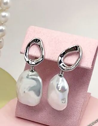 Сережки з перлинами | 264283-05-XX - A-SHOP