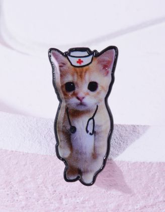 Брошка у вигляді котика | 266157-22-XX - A-SHOP