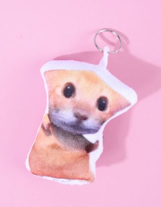 Брелок з принтом котика | 267791-43-XX - A-SHOP