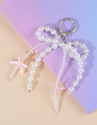 Брелок у вигляді банта із перлин | 264214-01-XX - A-SHOP