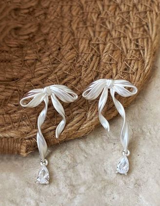 Сережки у вигляді банта | 262955-05-XX - A-SHOP