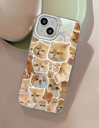 Чохол для телефону з принтом котика | 266365-22-69 - A-SHOP