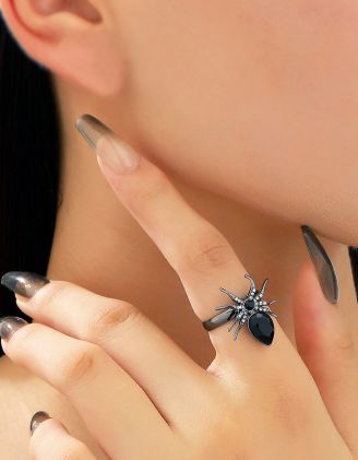 Кільце з павуком | 267485-02-37 - A-SHOP
