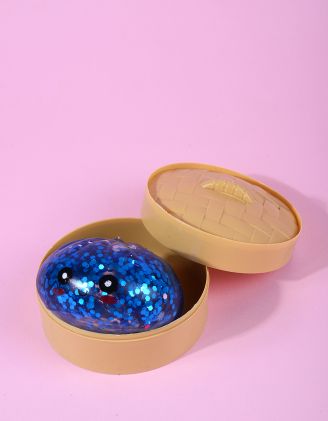 Сквіш антистрес у вигляді пельменя з блискітками | 269345-18-XX - A-SHOP