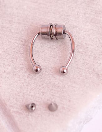 Сережка обманка з магнітом | 252882-05-XX - A-SHOP