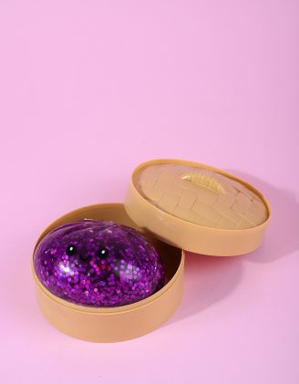 Сквіш антистрес у вигляді пельменя з блискітками | 269345-03-XX - A-SHOP