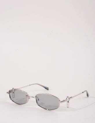 Окуляри від сонця шестикутники з фурнітурою на дужках | 266505-11-XX - A-SHOP
