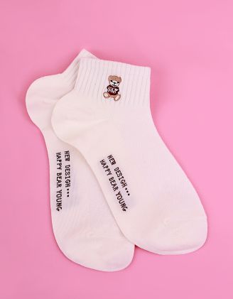 Шкарпетки з ведмедиком | 267829-01-XX - A-SHOP