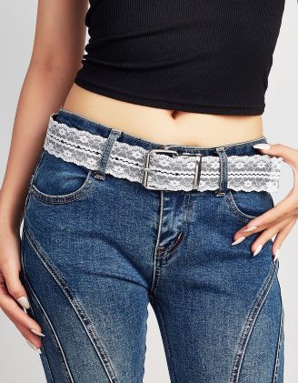 Ремінь з мереживом | 265752-02-XX - A-SHOP