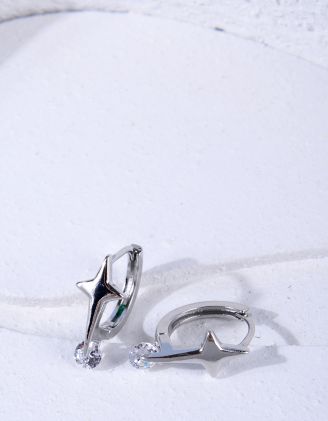 Сережки з зіркою | 266380-05-XX - A-SHOP