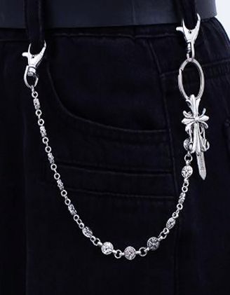 Ланцюжок на пояс з хрестом | 265560-05-XX - A-SHOP