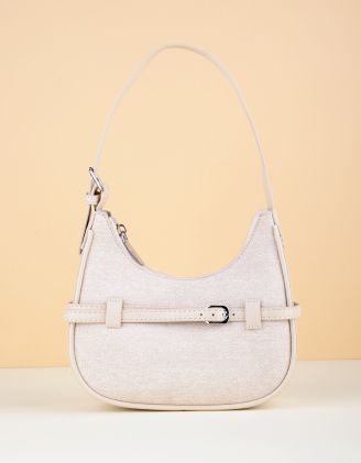 Сумка багет на на довгому ремінці | 264886-40-XX - A-SHOP